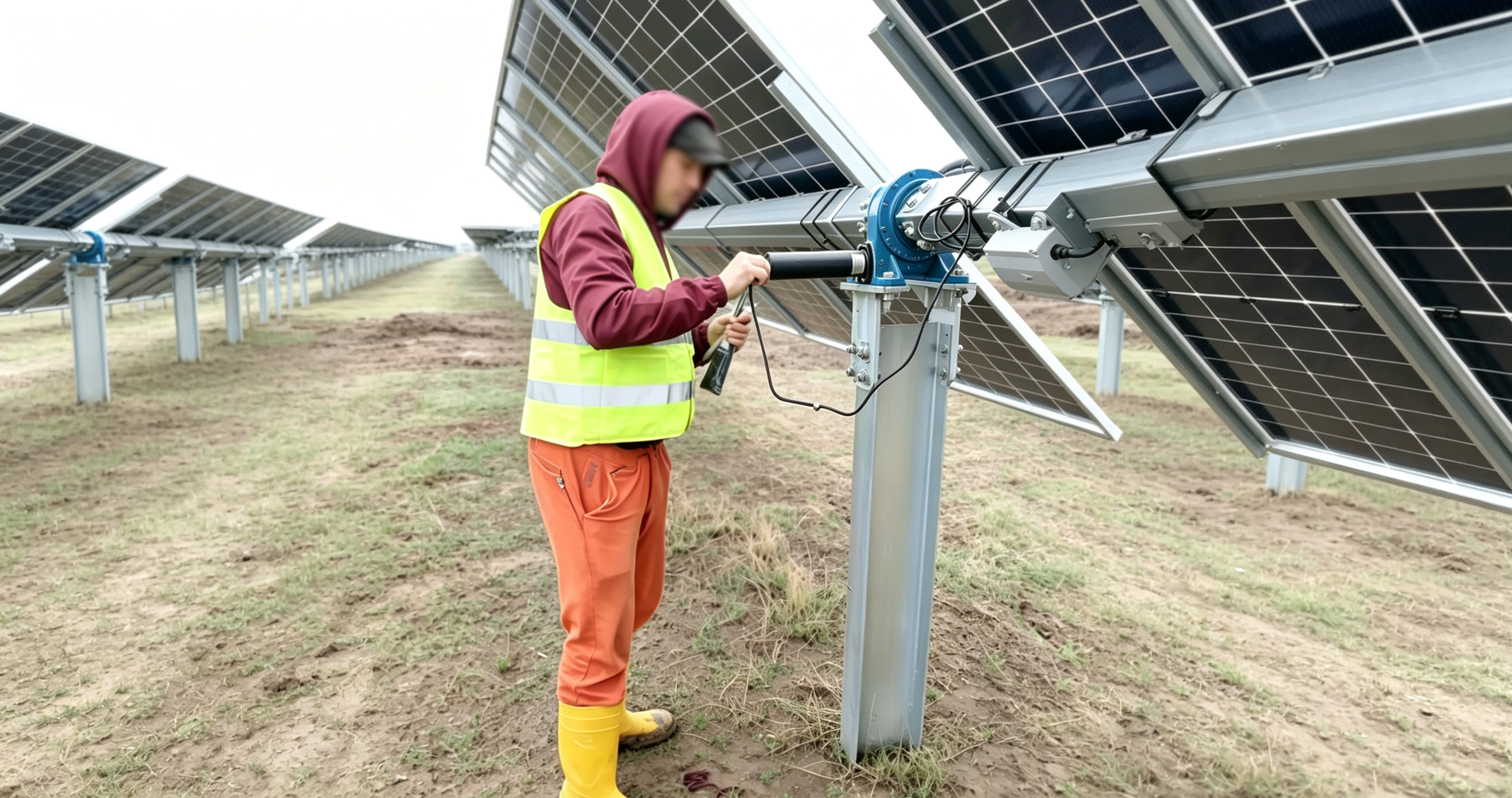 Laatste bedrijfsblogs How much torque does a solar tracker slew drive require?