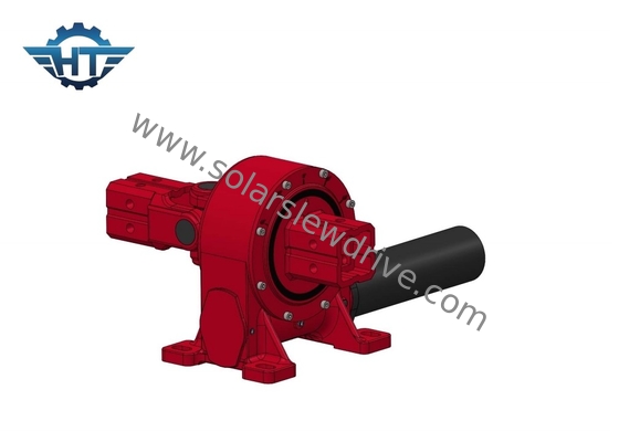 Verticale eenassige zonne-sleeve aandrijving Worm Gear afgesloten huis voor PV-trackers