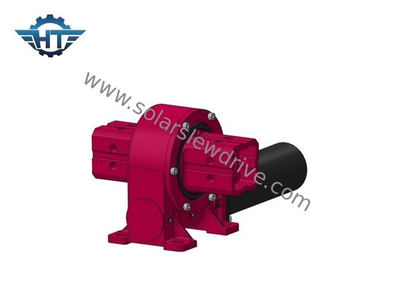 kopen 24VDC VE9 Slew Drive Gearbox met zandloperworm voor buis uitgang zonne-tracking systeem online manufacture