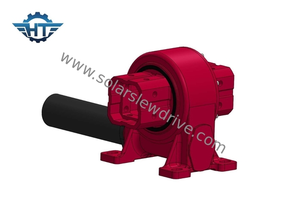 CE verticale omhulsel slew drive worm versnellingsbak voor flexibel zonne-tracking systeem
