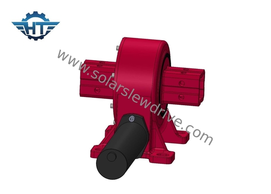 CE verticale omhulsel slew drive worm versnellingsbak voor flexibel zonne-tracking systeem