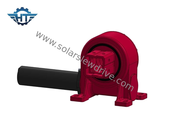 Single Axis Solar Tracker Slew Drive met elektrische motor in Pv Solar Tracking System