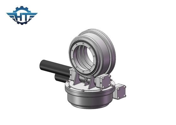Dual Rotating Axis Solar Tracker Slew Drive Back Holding Torque 1800-89000Nm Met 24VDC Power