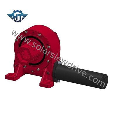 kopen HT VE Hourglass Worm Gear Slew Drive met zelfvergrendeling en ±60° aangepaste rotatie online manufacture