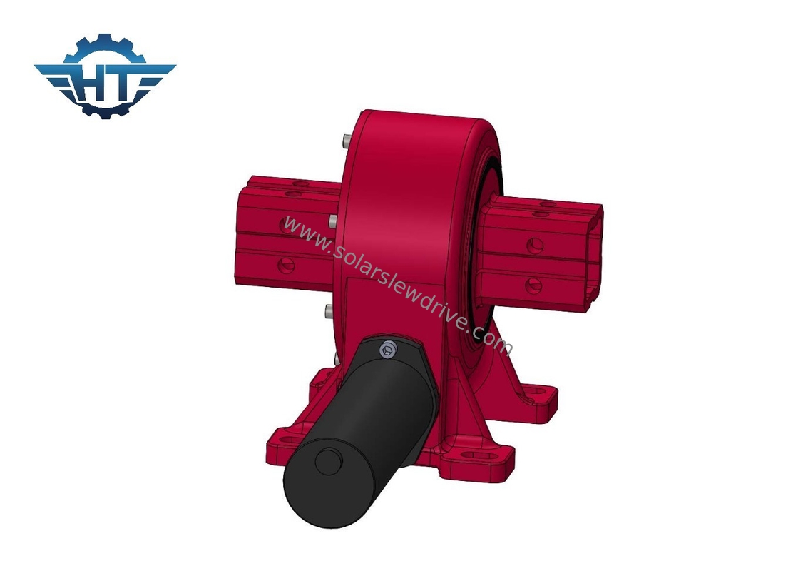CE verticale omhulsel slew drive worm versnellingsbak voor flexibel zonne-tracking systeem