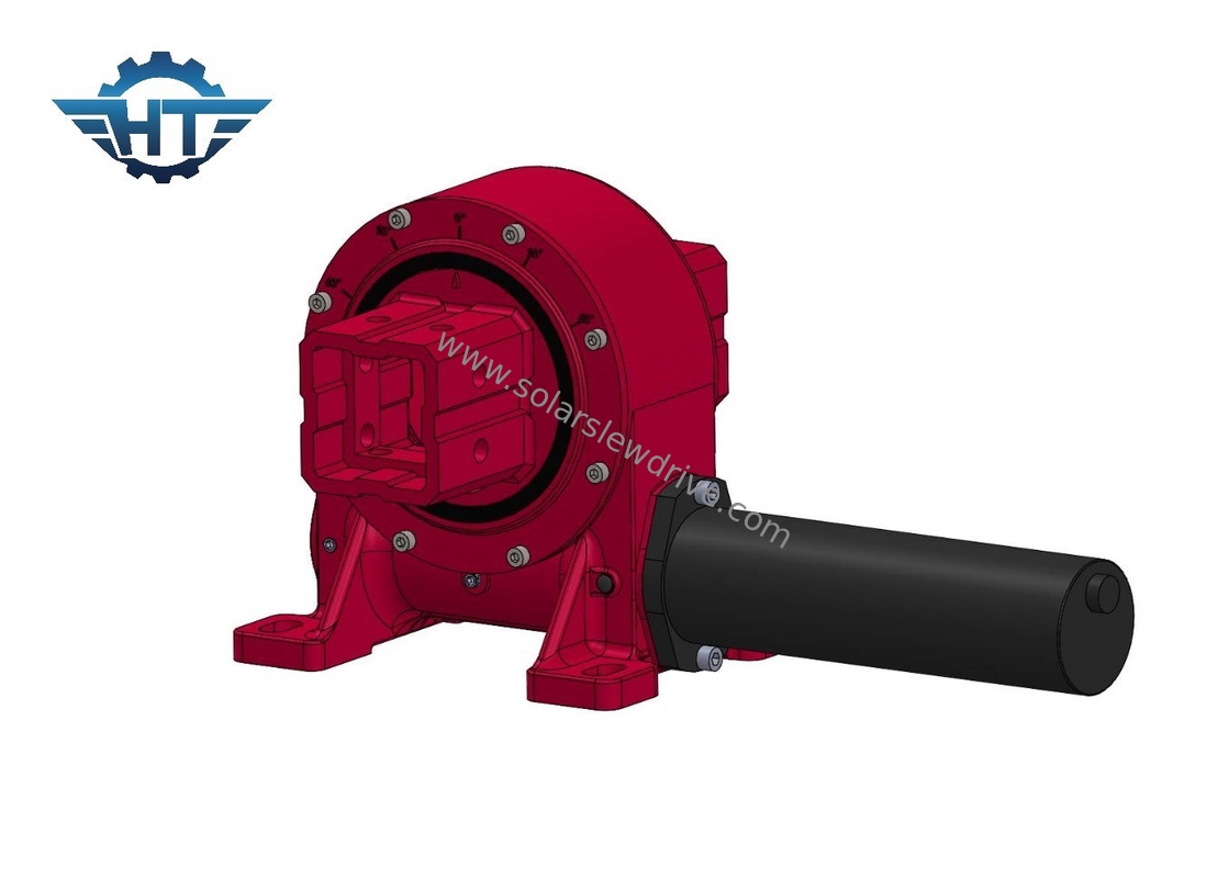 High Holding Torque Slew Drive Gearbox voor zonne-tracker met een hoge laadcapaciteit