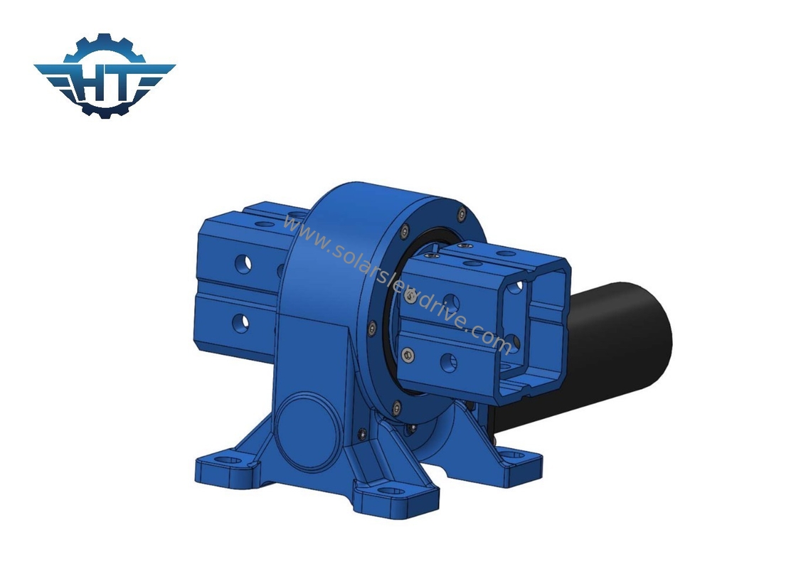 Hoge efficiëntie worm gear slewing drive zelfvergrendeling voor zonne-energie
